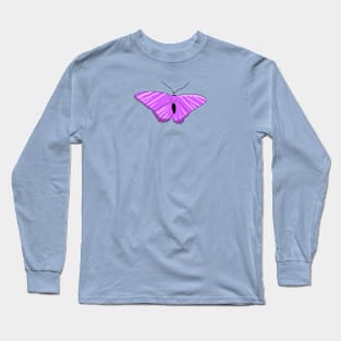 Purple Butterfly Long Sleeve T-Shirt